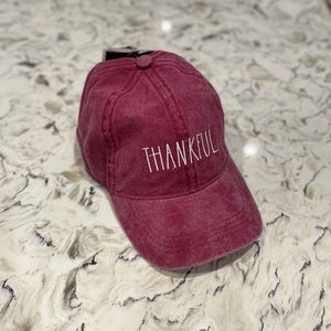NEW Rae Dunn ‘THANKFUL’  Ball Cap